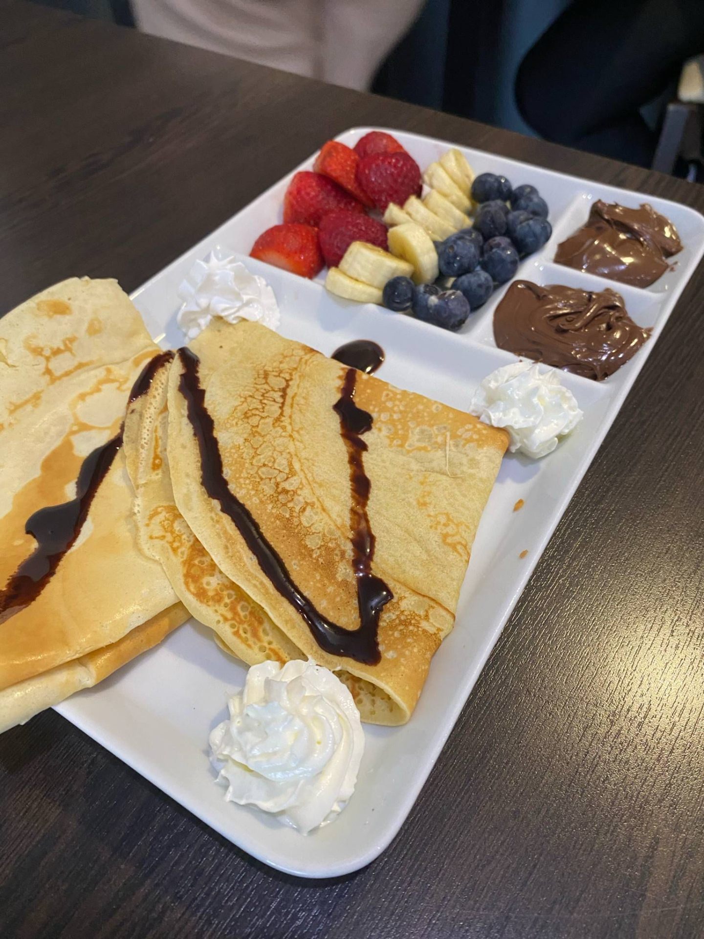 Glaces et crêpes
